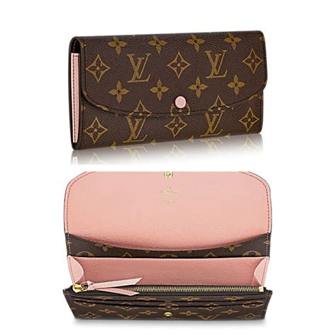 lv emilie purse|louis vuitton monogram canvas wallet.